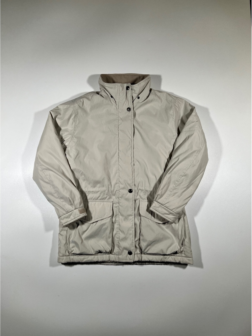 Pacific Trail Winter Jacket Womens M Tan Fleece Lined Cold Weather Collection